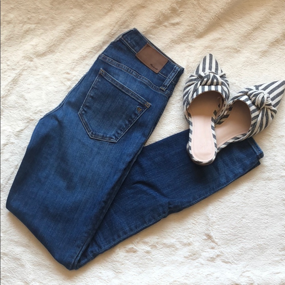 Madewell High Riser Skinny Denim 25